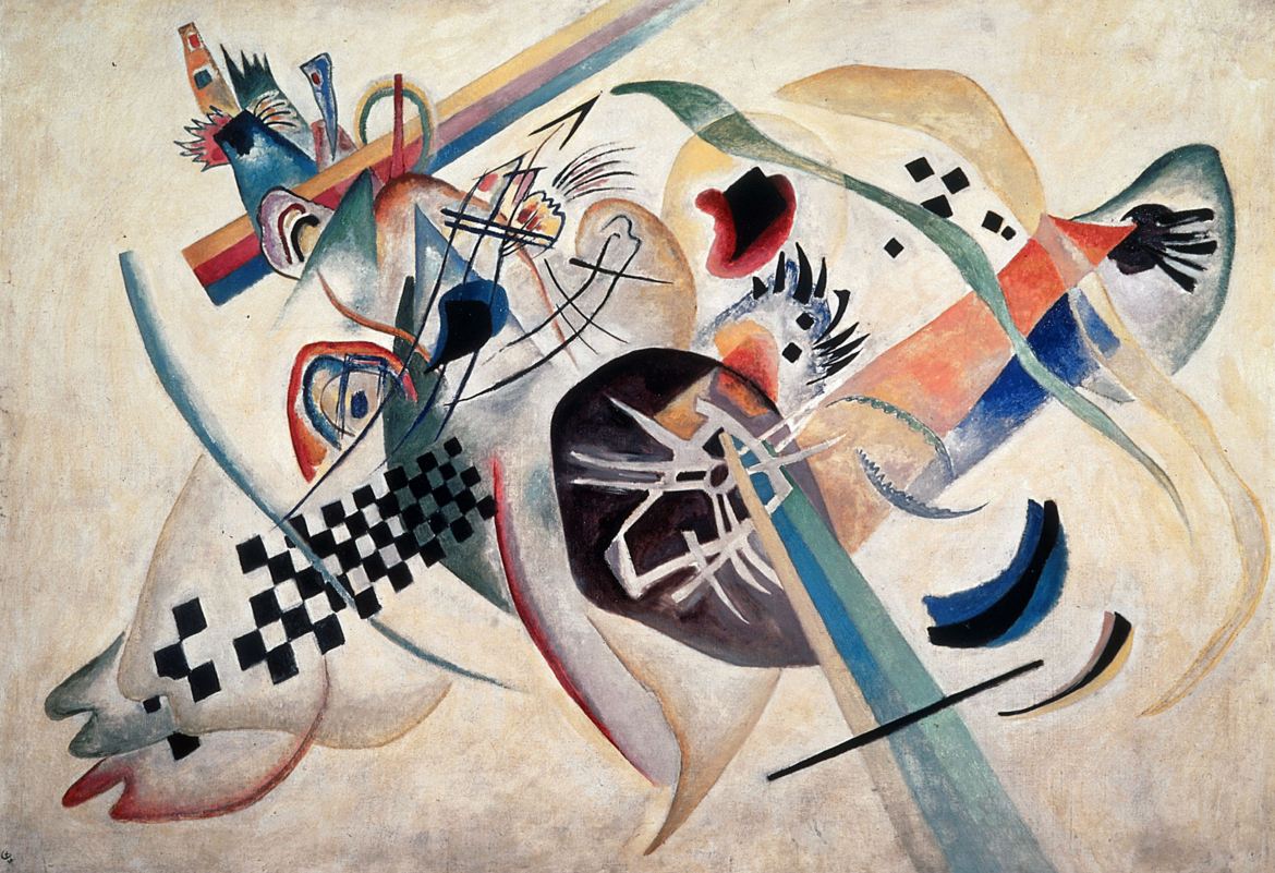 Wassily Kandinsky — Composition #224 (On white), 1920