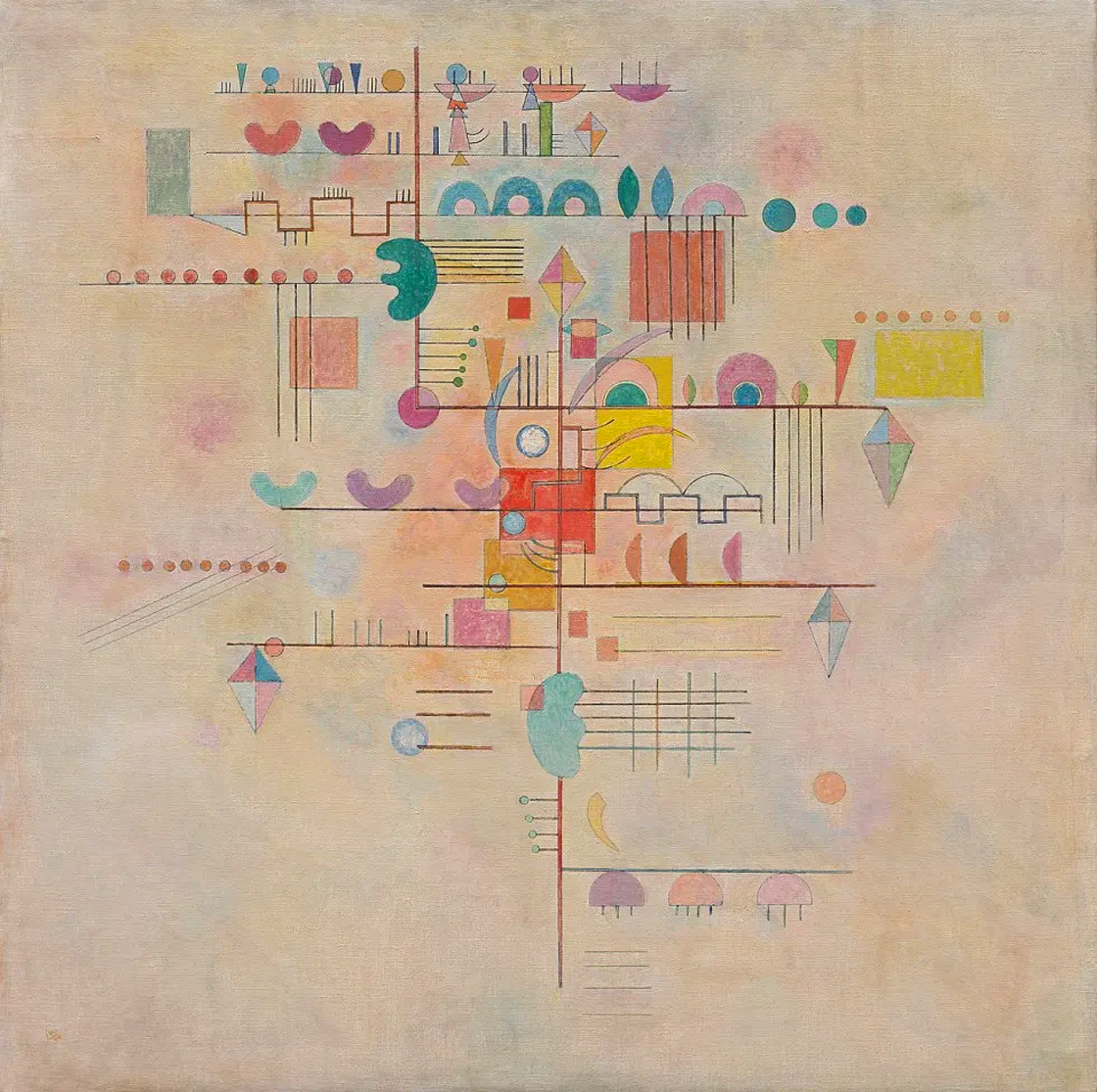 Wassily Kandinsky — Graceful Ascent, 1934