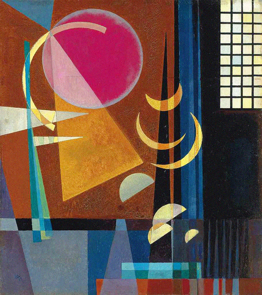 Wassily Kandinsky — Sharp - Quiet, 1927