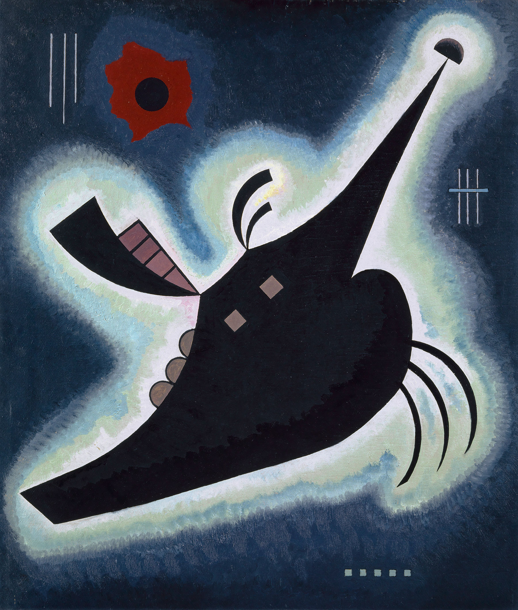 Wassily Kandinsky — Pointed Black
, 1931
