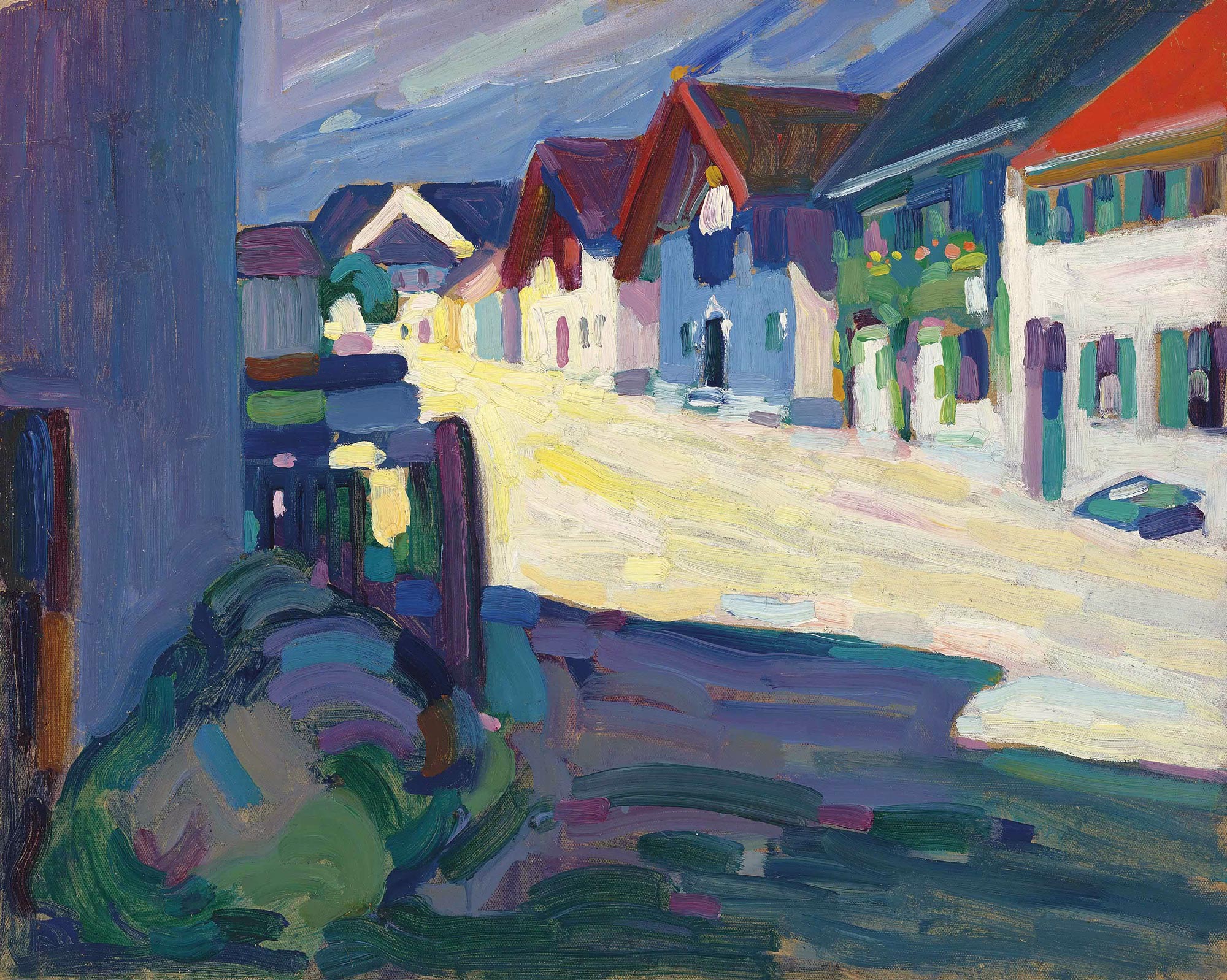 Wassily Kandinsky — Murnau – Street, 1908