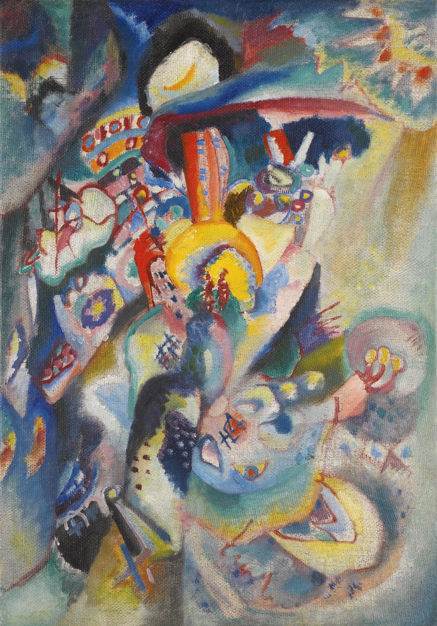Wassily Kandinsky — Moscow II, 1916