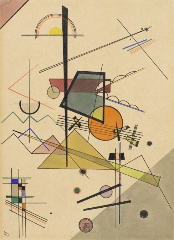 Wassily Kandinsky — Melodious, 1924