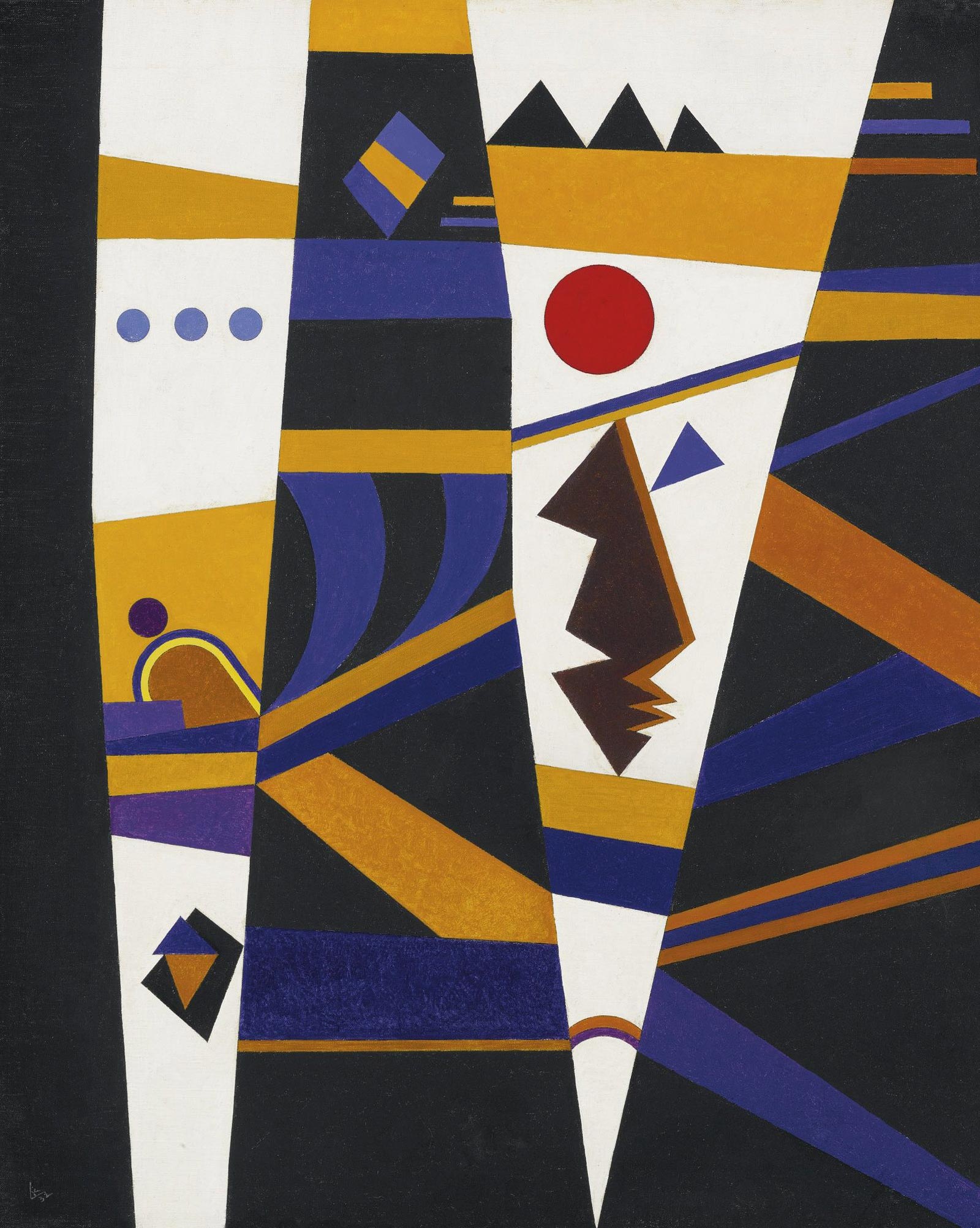Binding (1932)  by Wassily Kandinsky
