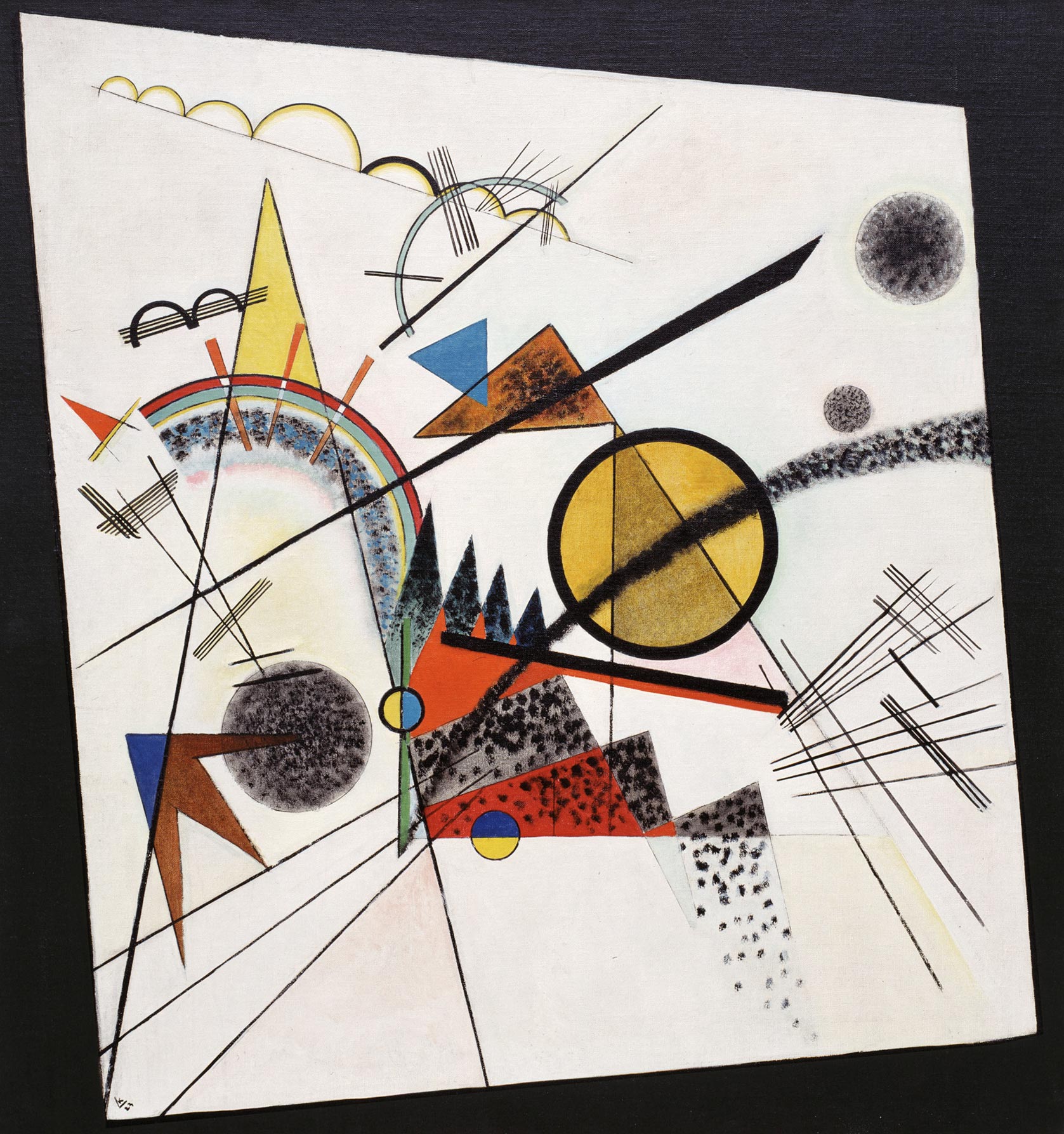 Wassily Kandinsky — In the Black Square, 1923