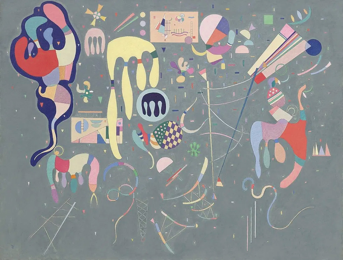 Wassily Kandinsky — Various Actions, 1941