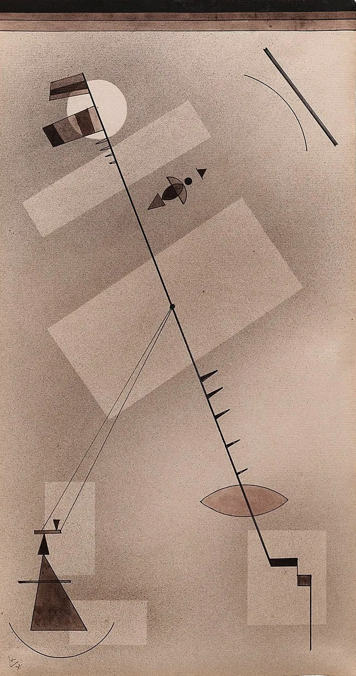 Wassily Kandinsky — Taut Line, 1931