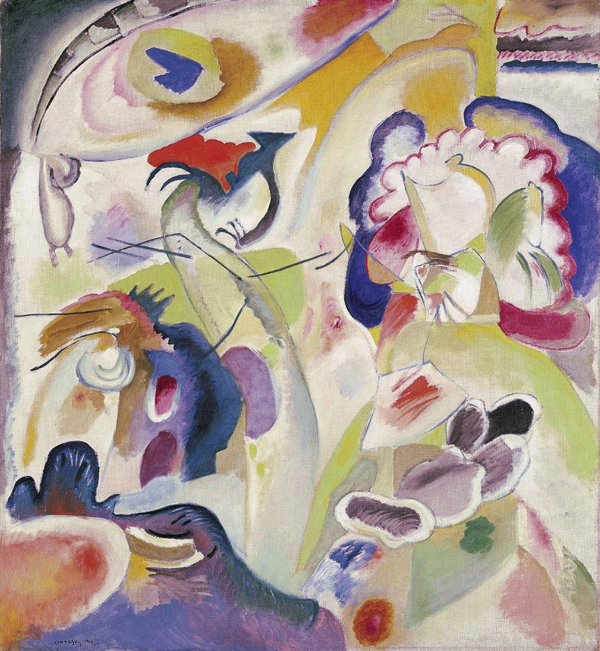 Wassily Kandinsky — Improvisation #29 (The Swan), 1912