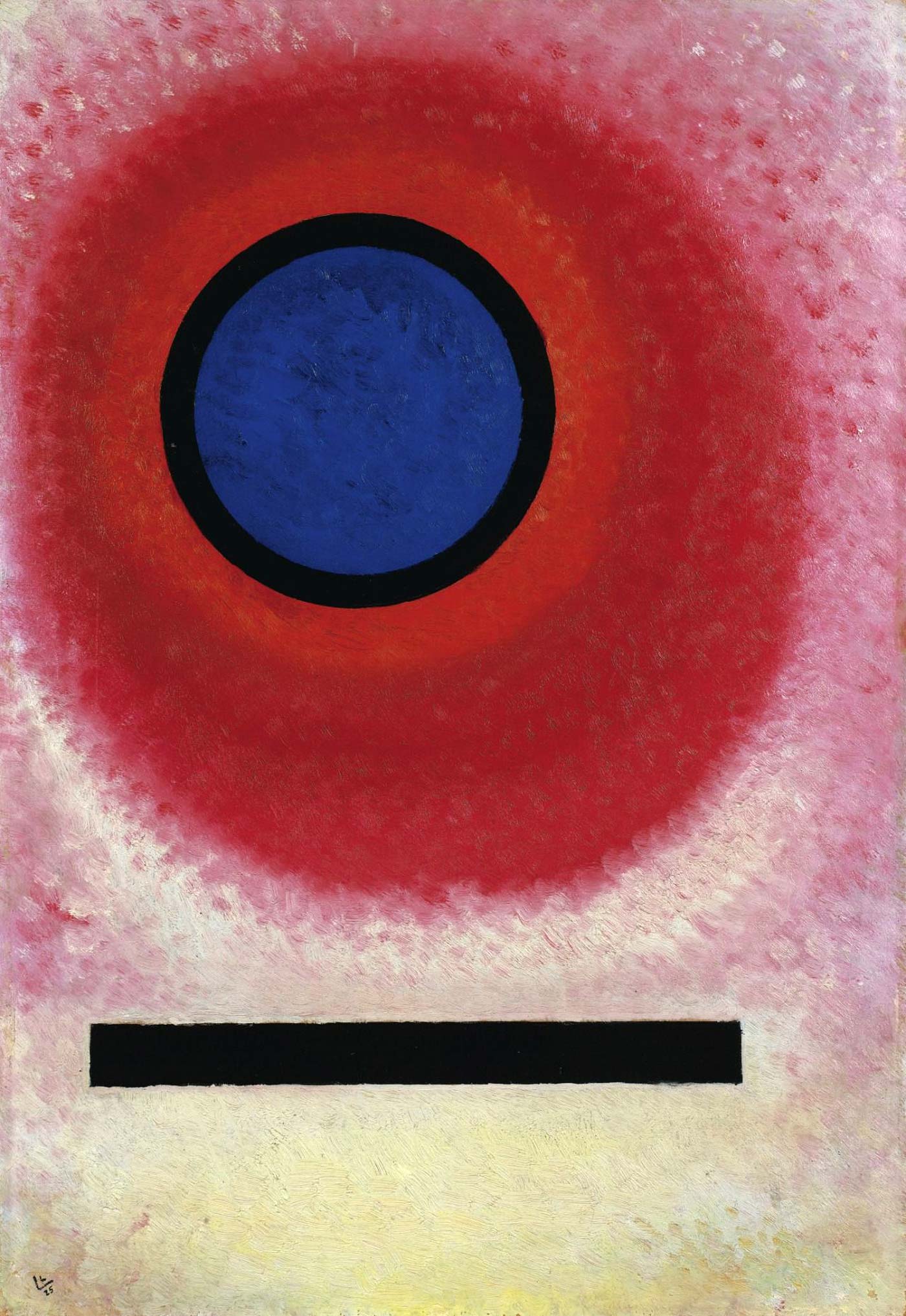 Wassily Kandinsky — Blue Circle II, 1925