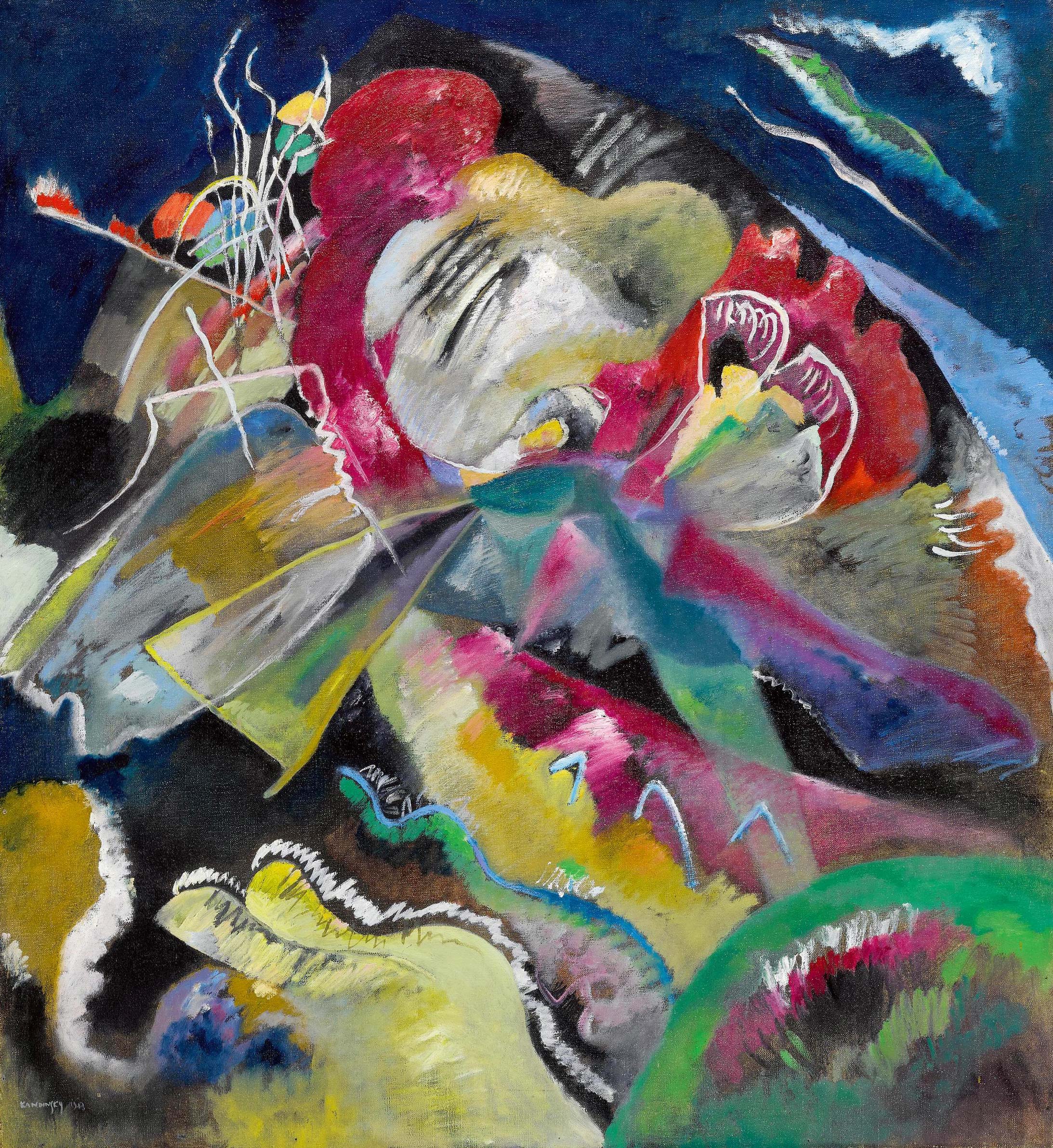 Wassily Kandinsky — Painting with White Lines, 1913