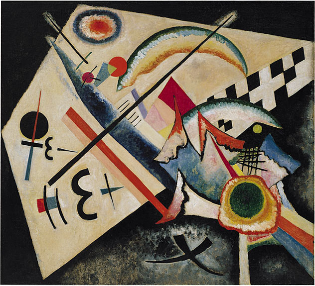 Wassily Kandinsky — White cross, 1922