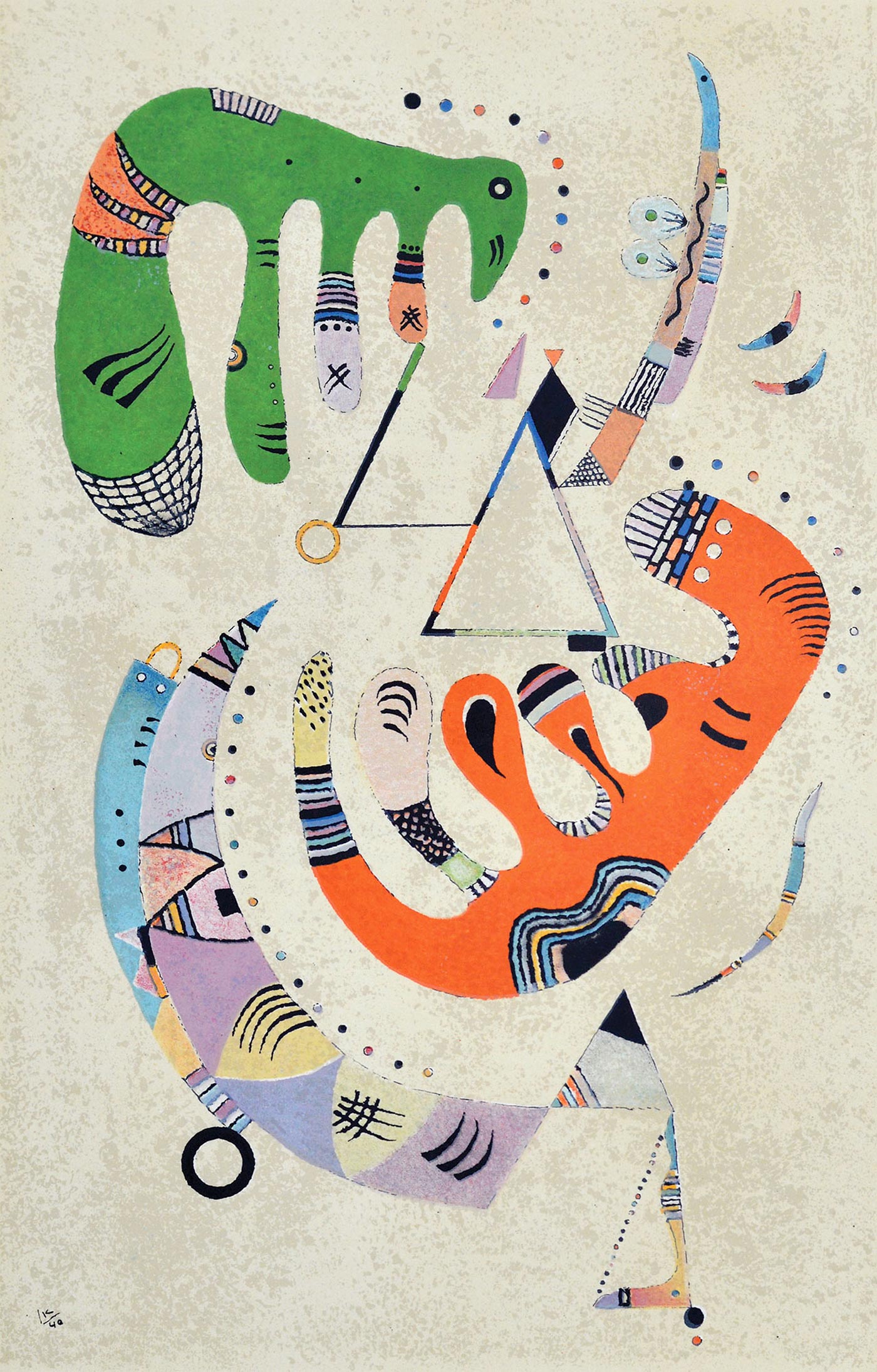Wassily Kandinsky — Green and Red, 1940