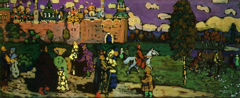 Wassily Kandinsky — A Russian Scene, 1904