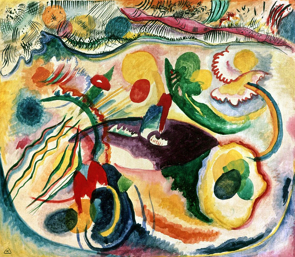 Wassily Kandinsky — On the Theme of the Last Judgement, 1913