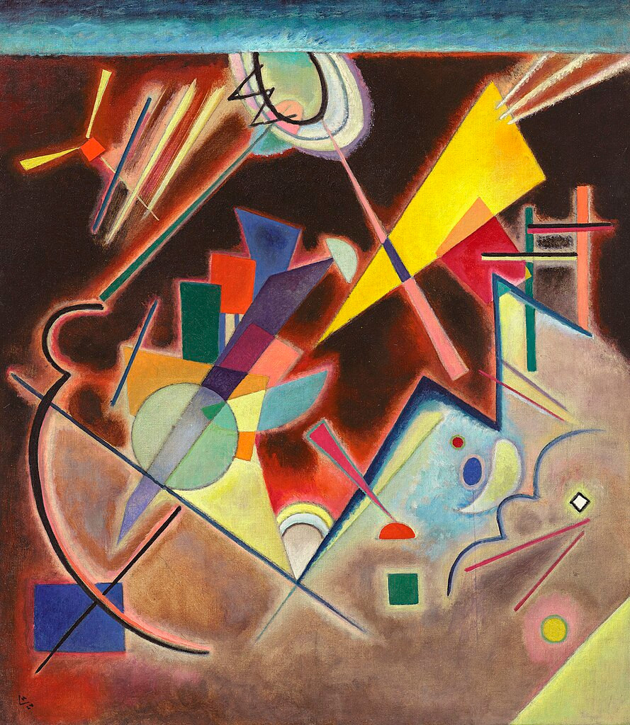 Wassily Kandinsky — Deep Brown, 1924