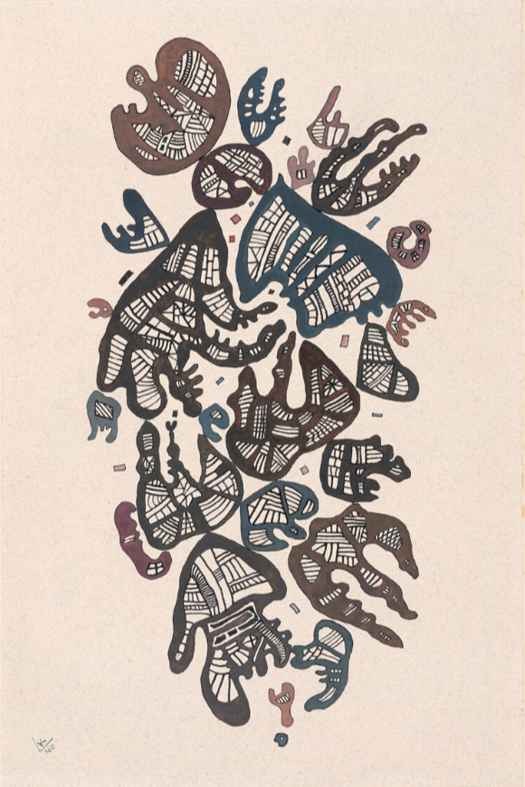 Wassily Kandinsky — Composition, 1940