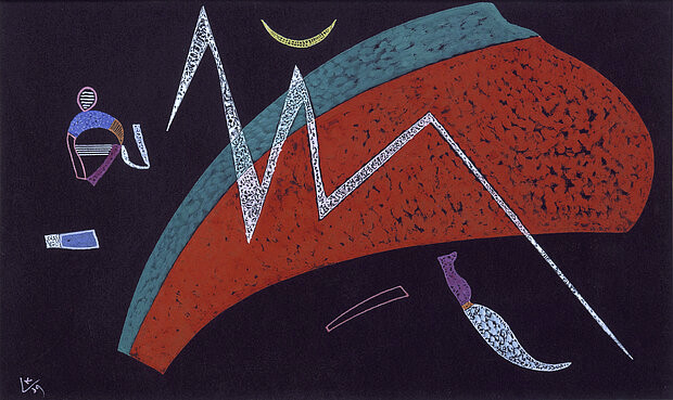 Quiet Impulse (1939)  by Wassily Kandinsky