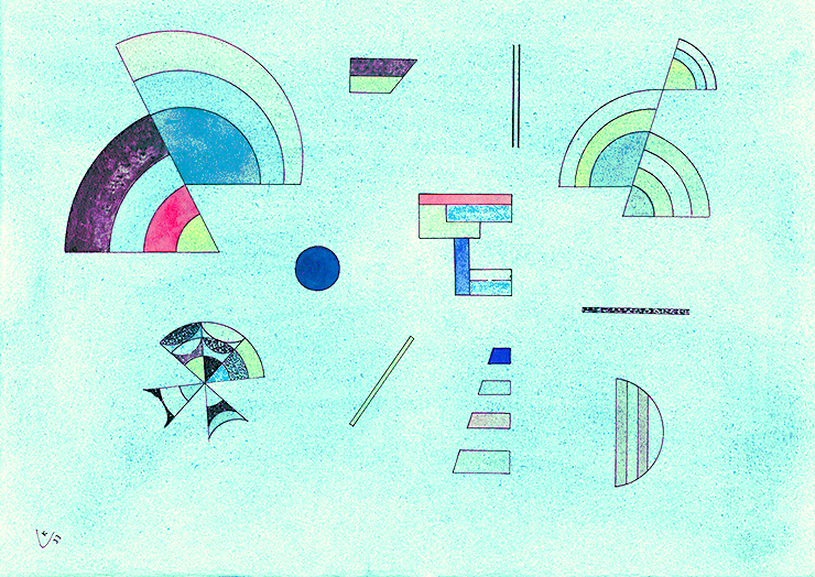 Wassily Kandinsky — Segment, 1933