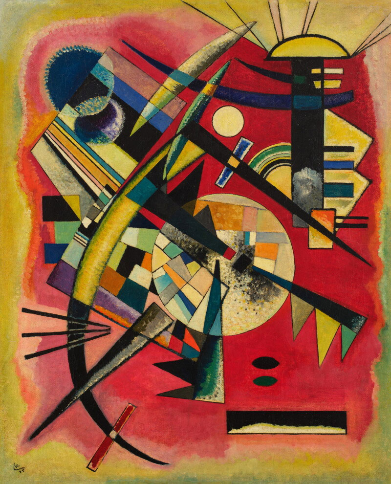Wassily Kandinsky — Red Depth, 1925