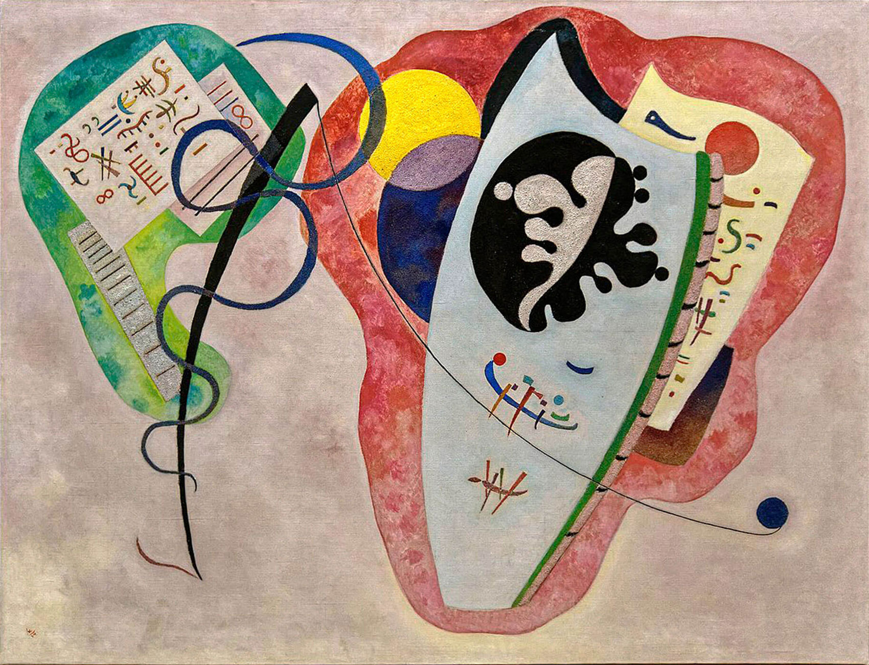 Wassily Kandinsky — Two Surroundings, 1934