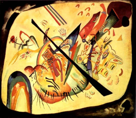 Wassily Kandinsky — White Oval, 1919