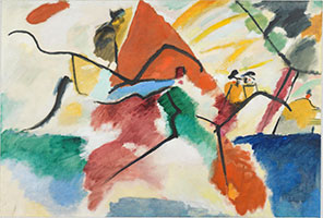 Wassily Kandinsky. Impression V (Park), 1911
