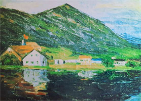 Wassily Kandinsky — Mountain Lake, 1899